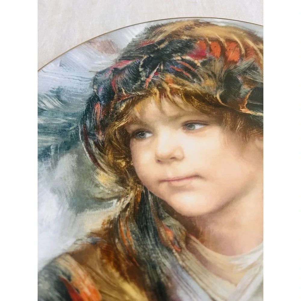 Royal Doulton Francisco Masseria Panchito Collector Plate Hand Signed Message